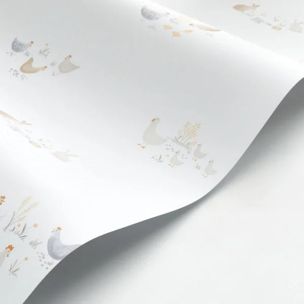 Papel pintado infantil - ANIMALES DE GRANJA