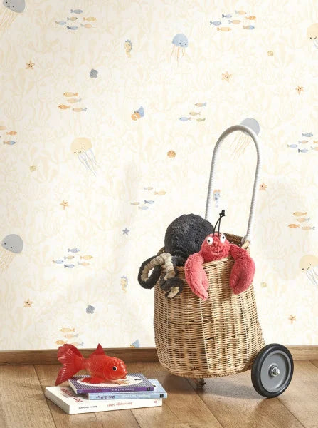 Papel pintado infantil - ANIMALS OF THE SEA