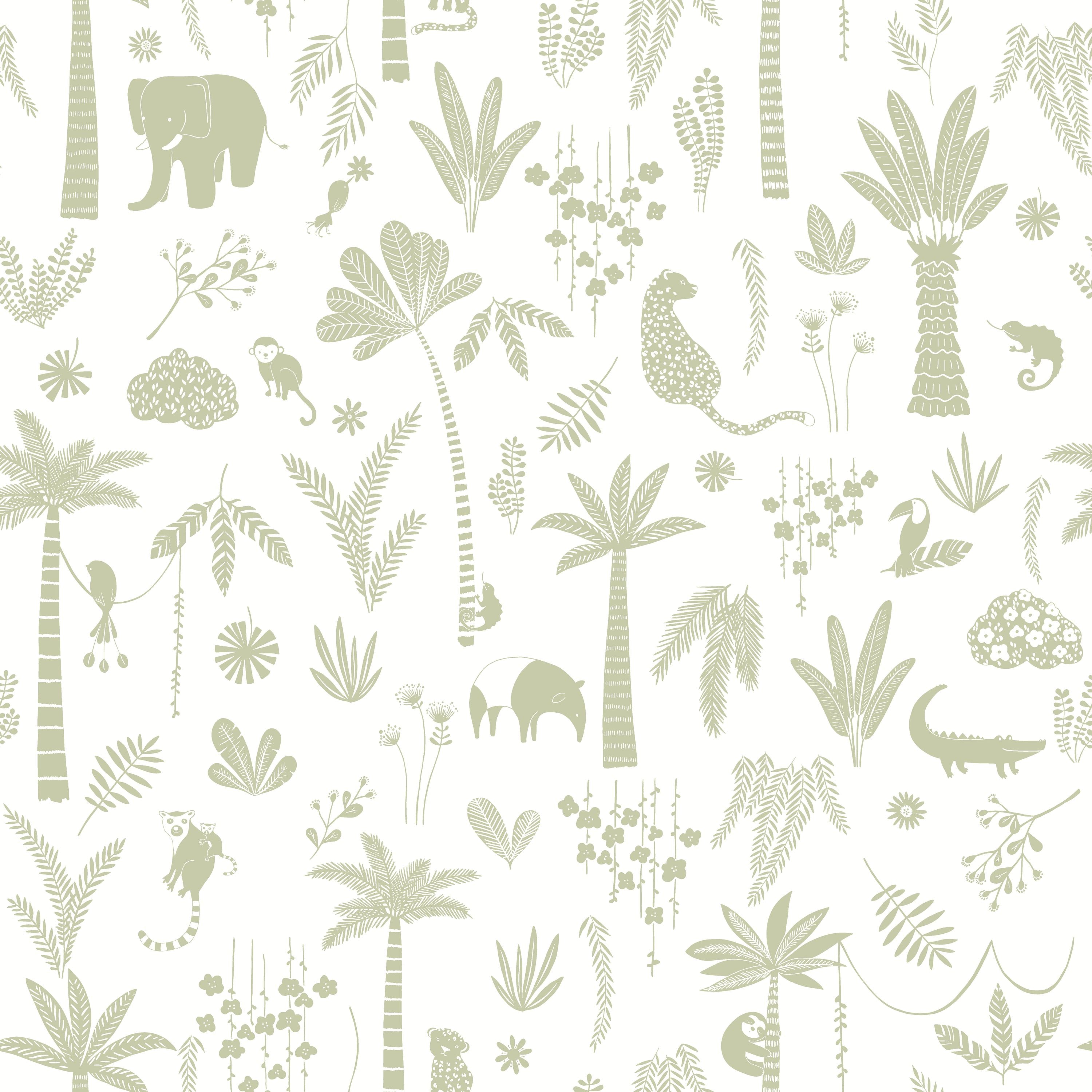 Papel pintado infantil - POETIC JUNGLE