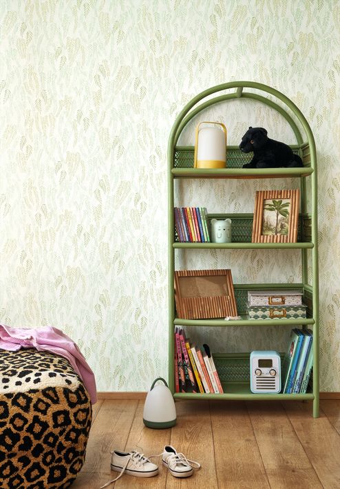 Papel pintado infantil - FLORES DE SELVA