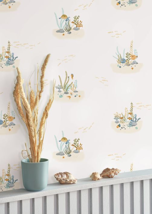 Papel pintado infantil - CORAL REEF