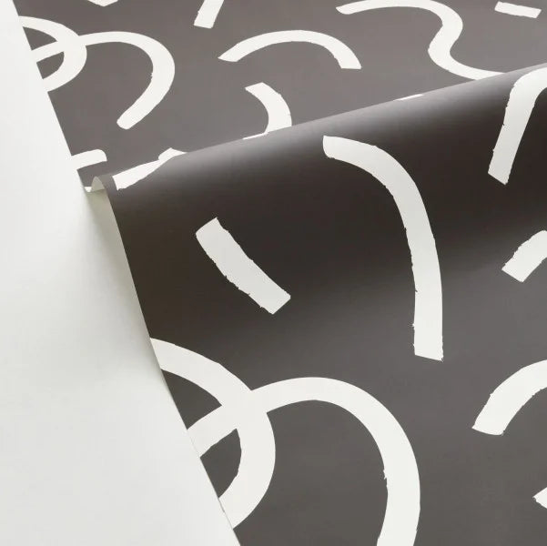 Papel pintado infantil - GOOD VIBES ONLY NOIR | Perfecta para la habitación de tus hijos | Il Mondo di Alex