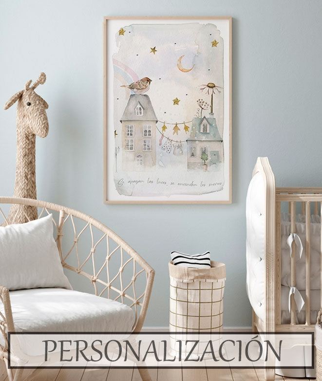 Cuadro infantil FANTASY STREET I