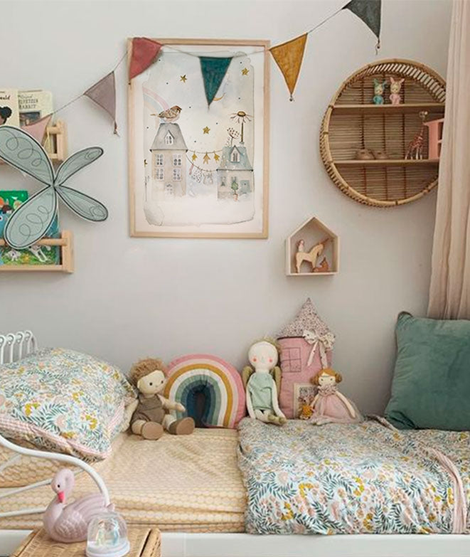 Cuadro infantil FANTASY STREET I