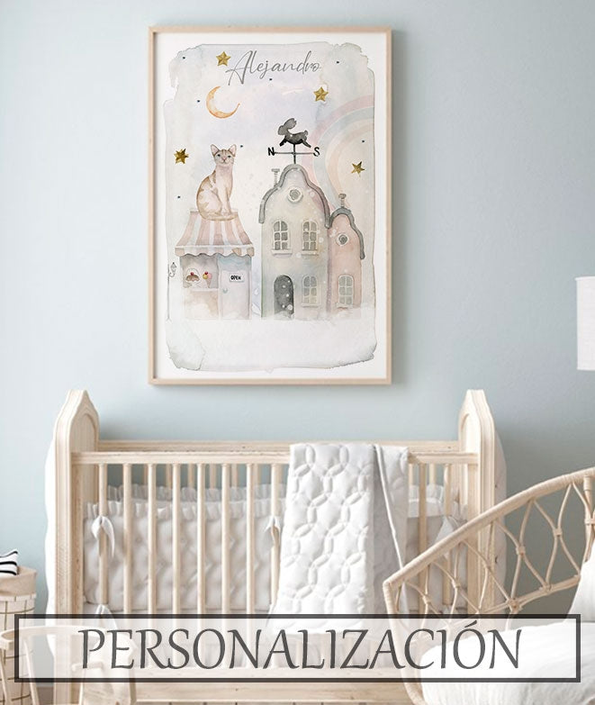 Cuadro infantil FANTASY STREET II