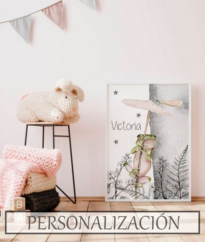 Cuadro infantil RANA