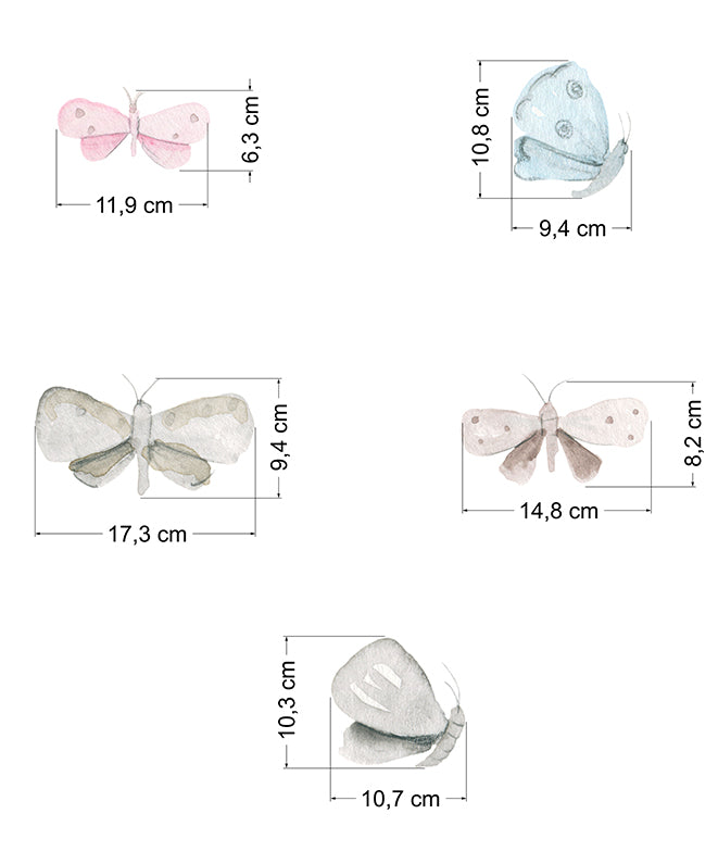 MARIPOSAS Selva Pack vinilo
