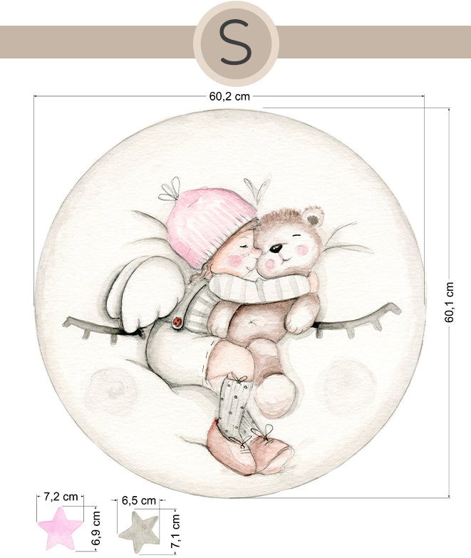 DREAMS LUNA ROSA Vinilo infantil