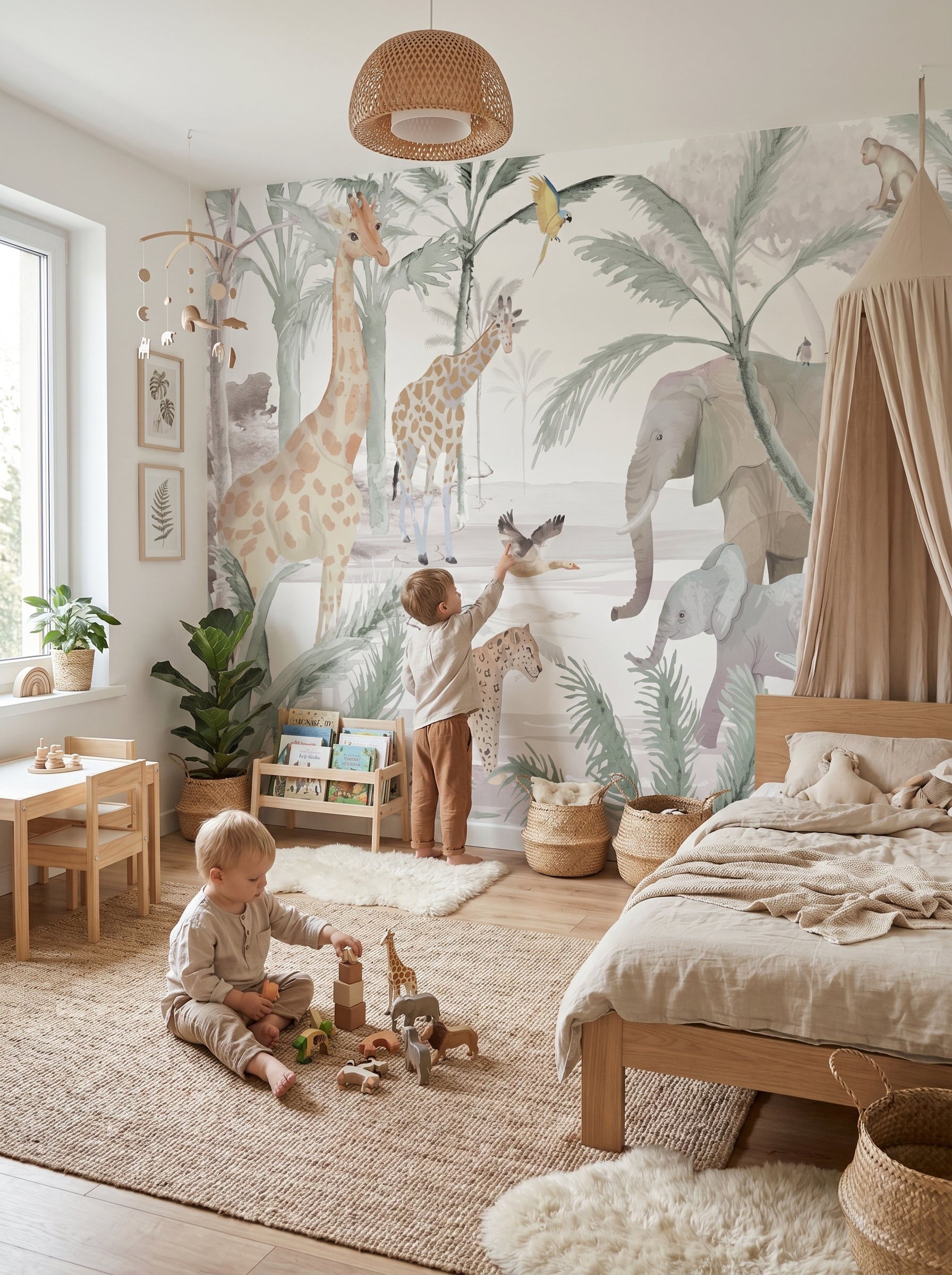 JUNGLA II Mural de papel pintado