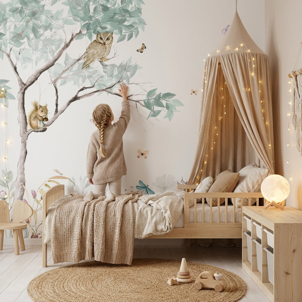 WILDFLOWERS III Wallpaper mural