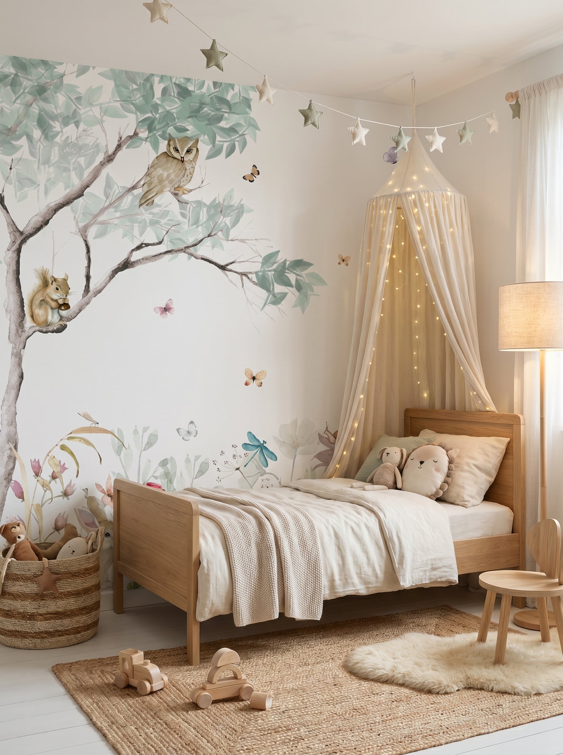 WILDFLOWERS III Wallpaper mural