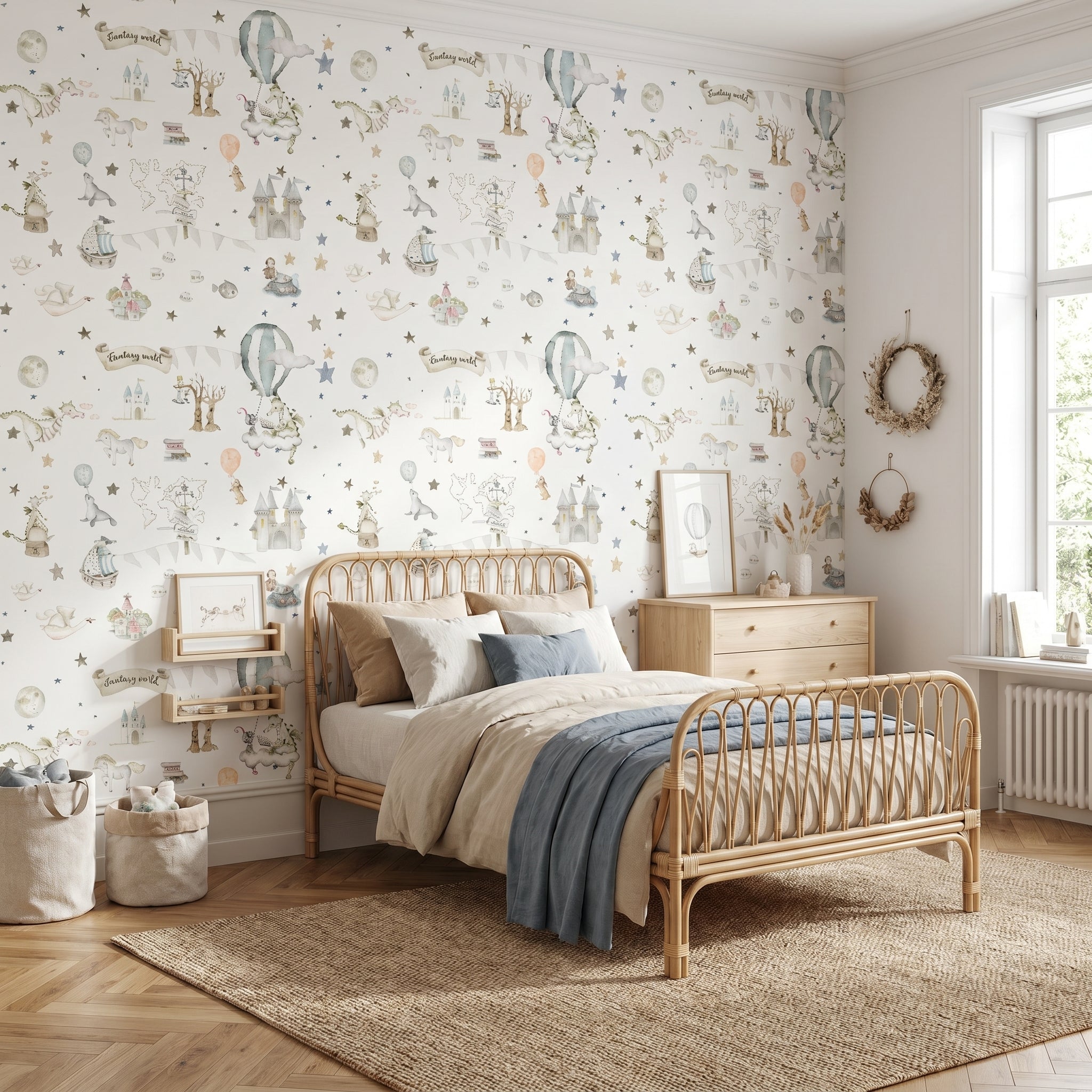 FANTASY WORLD Papel pintado infantil