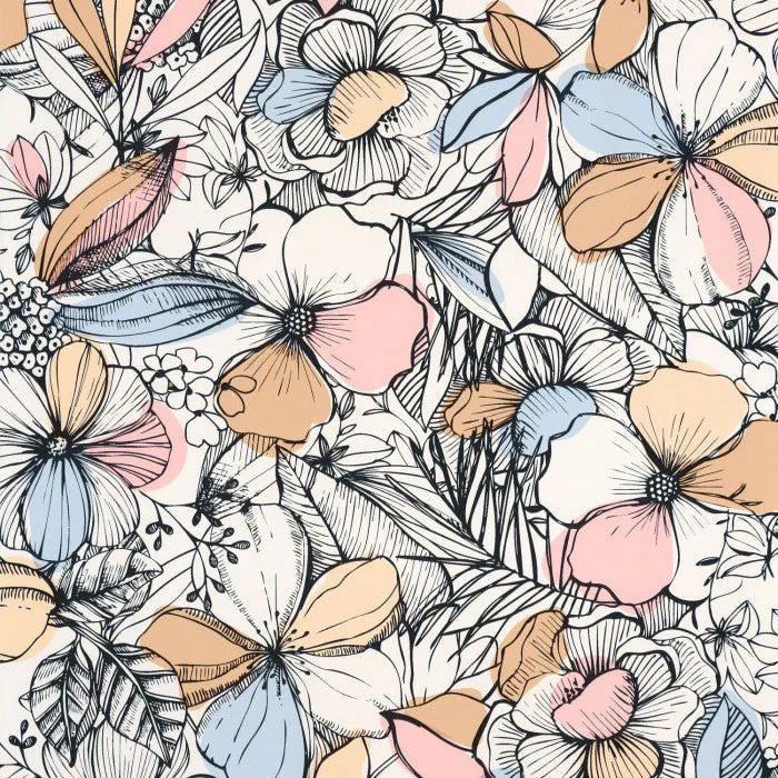 Papel pintado infantil - CALIFORNIA DREAMING | Perfecta para la habitación de tus hijos | Il Mondo di Alex