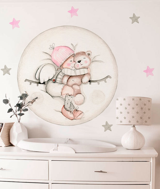 DREAMS LUNA ROSA Vinilo infantil