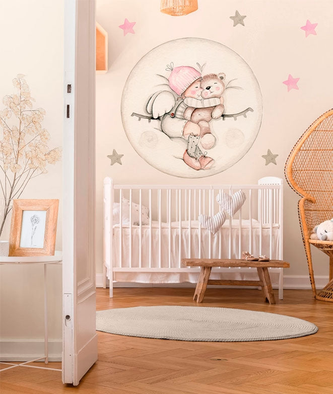 DREAMS LUNA ROSA Vinilo infantil
