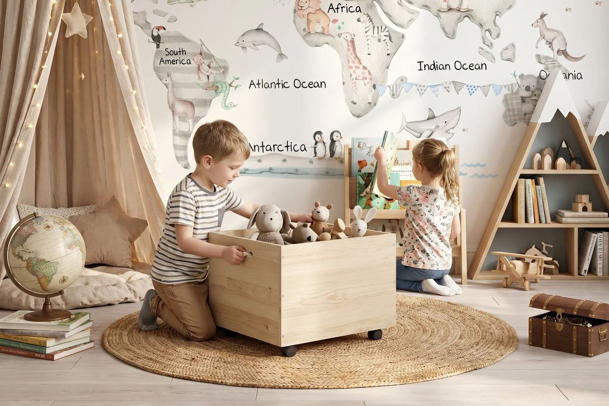 Habitaciones infantiles dobles: cómo decorar un dormitorio para dos niños sin perder personalidad