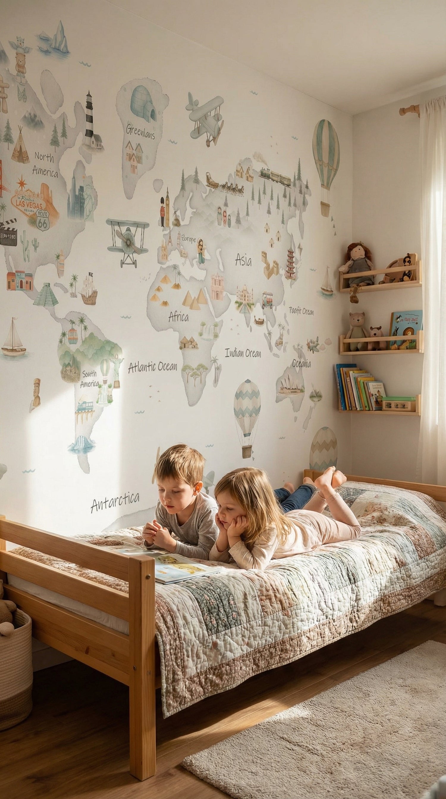 Cómo crear una decoración de habitación infantil completa y coherente