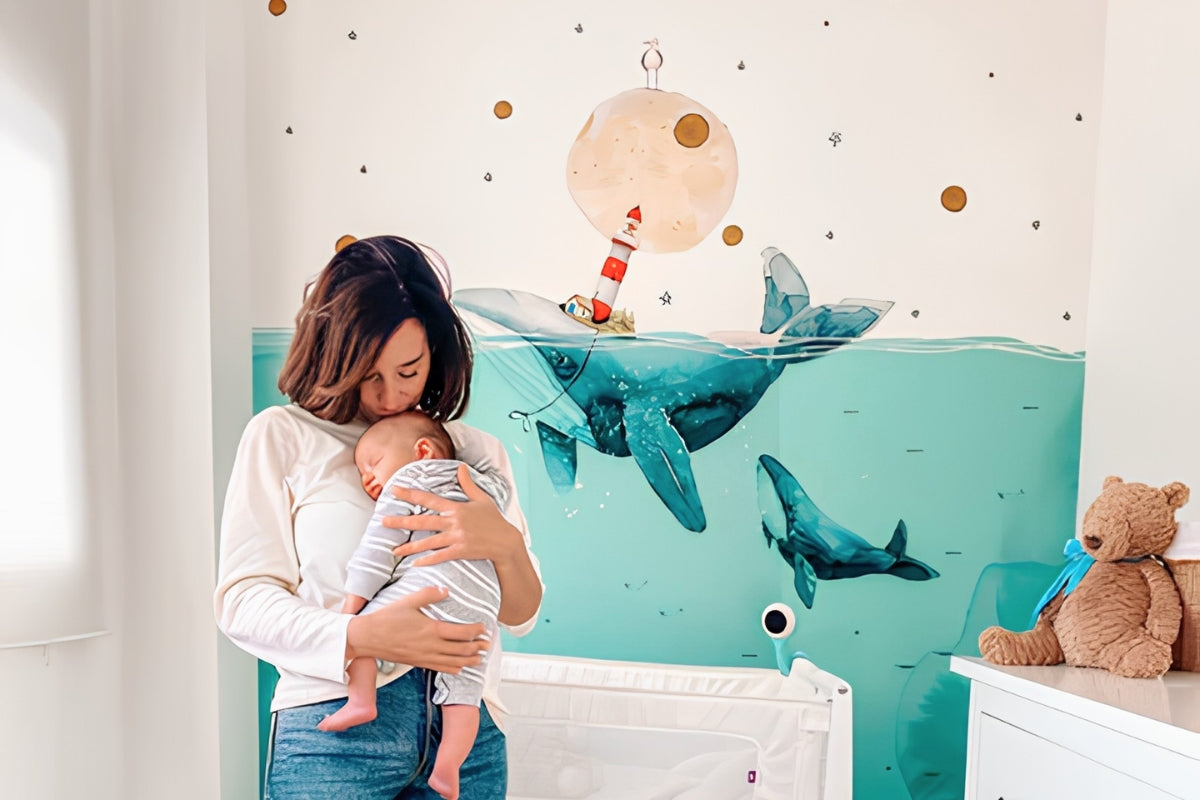 habitacion-infantil-mural-ballenas-ocean