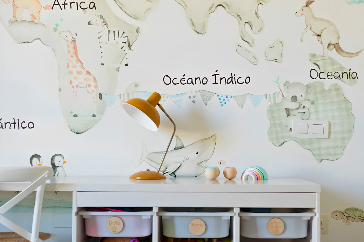 habitacion-juegos-mural-mapamundi