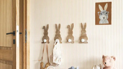PAPIER PEINT ENFANT – OISEAUX VOLANTS ROSE