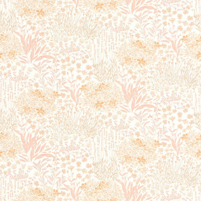 Papel pintado infantil -  ARBOLEDA FLORAL ROSA NUDE | Perfecta para la habitación de tus hijos | Il Mondo di Alex
