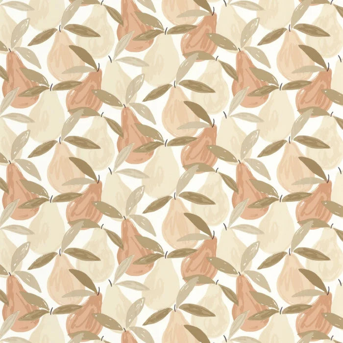 Papel pintado infantil -  PEAR ROSA NUDE | Perfecta para la habitación de tus hijos | Il Mondo di Alex