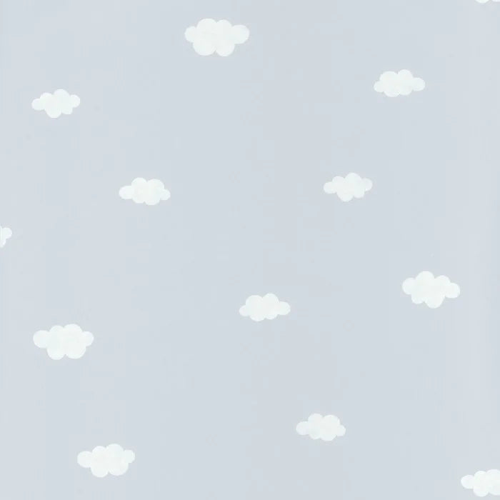 Papel pintado infantil - Nubes azul | Perfecta para la habitación de tus hijos | Il Mondo di Alex