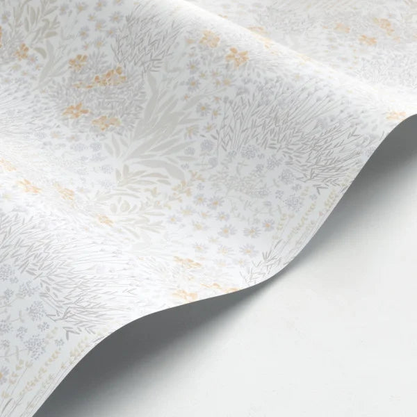Papel pintado infantil -  ARBOLEDA FLORAL NATURAL | Perfecta para la habitación de tus hijos | Il Mondo di Alex