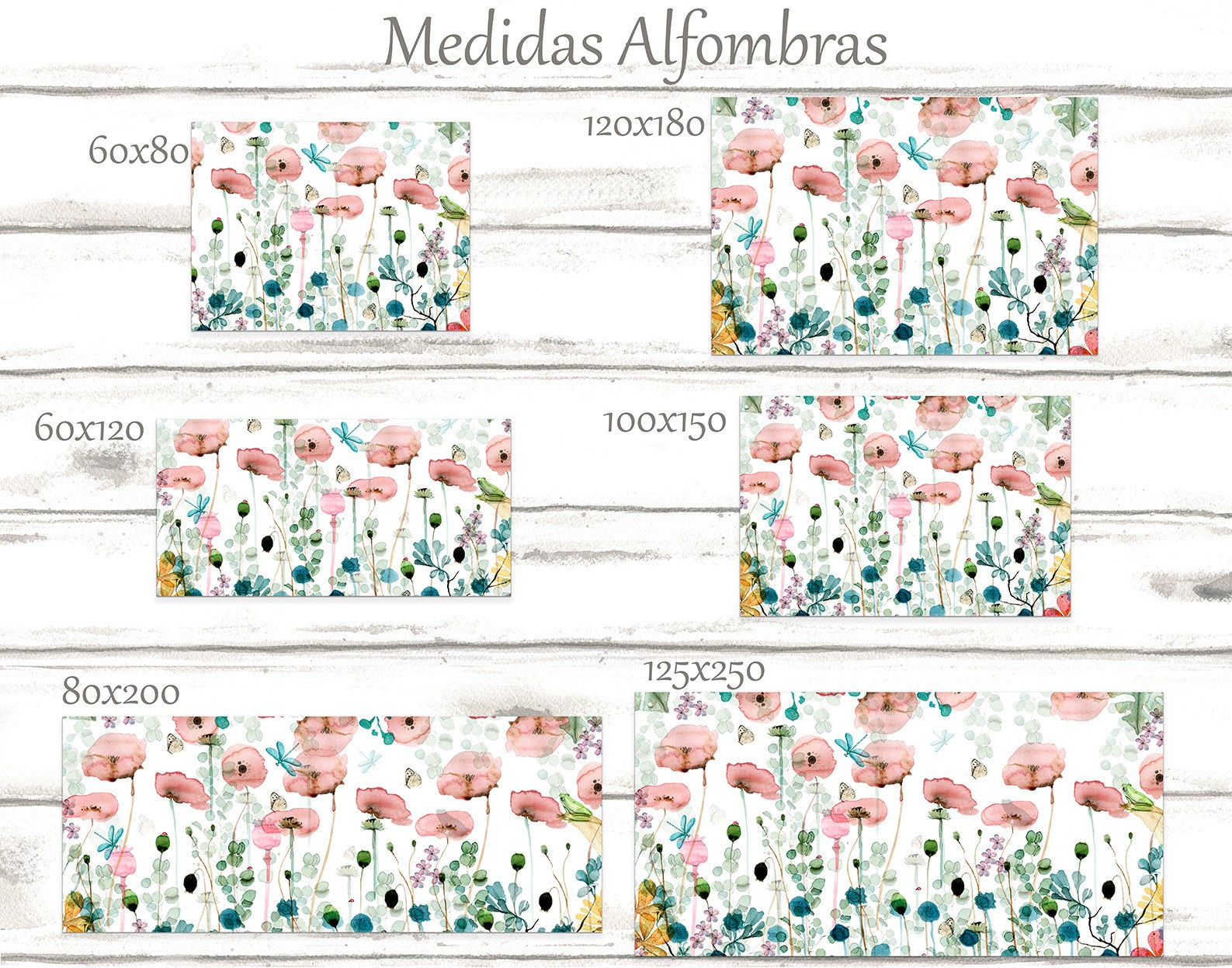 Alfombra FLORAL IV