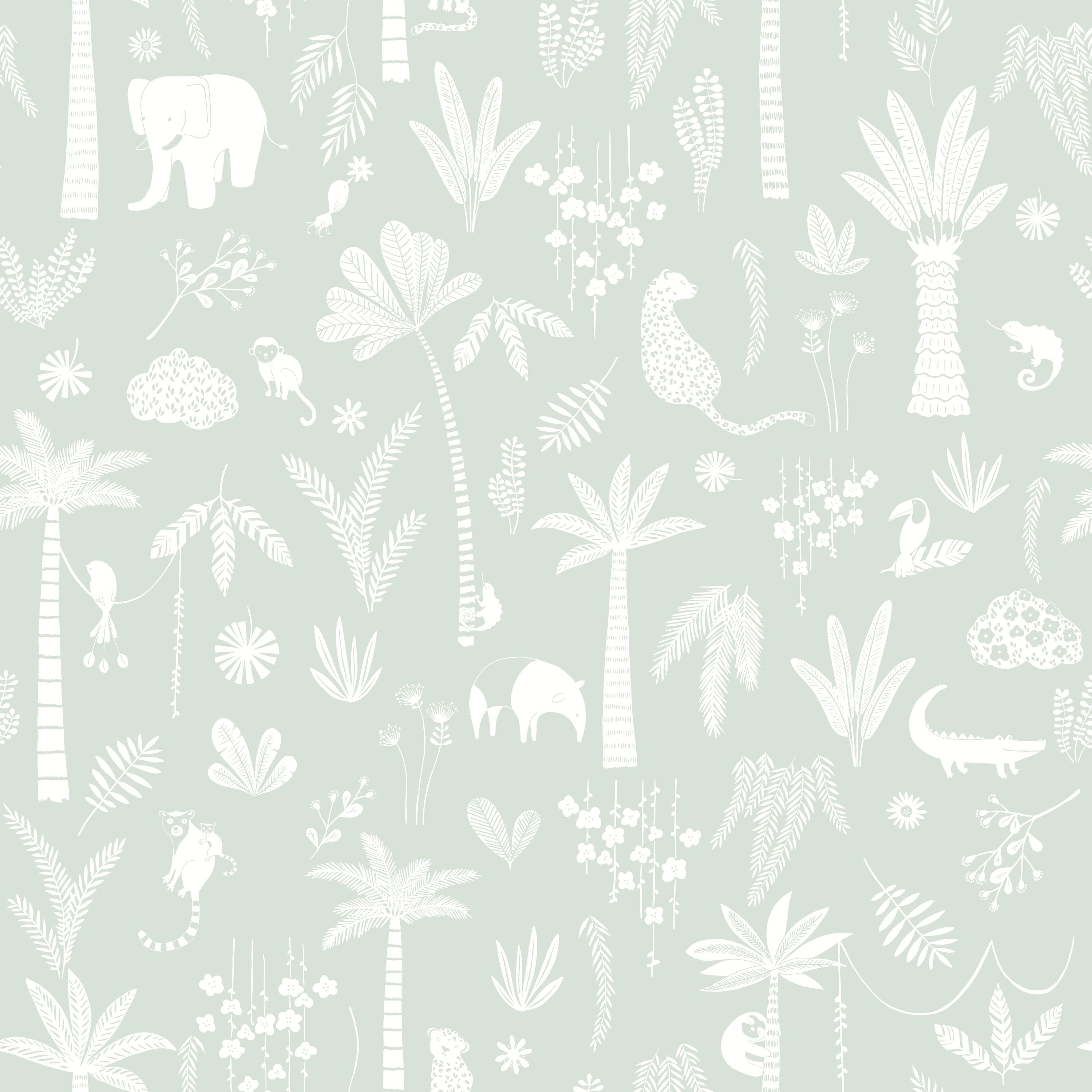 Papel pintado infantil - POETIC JUNGLE