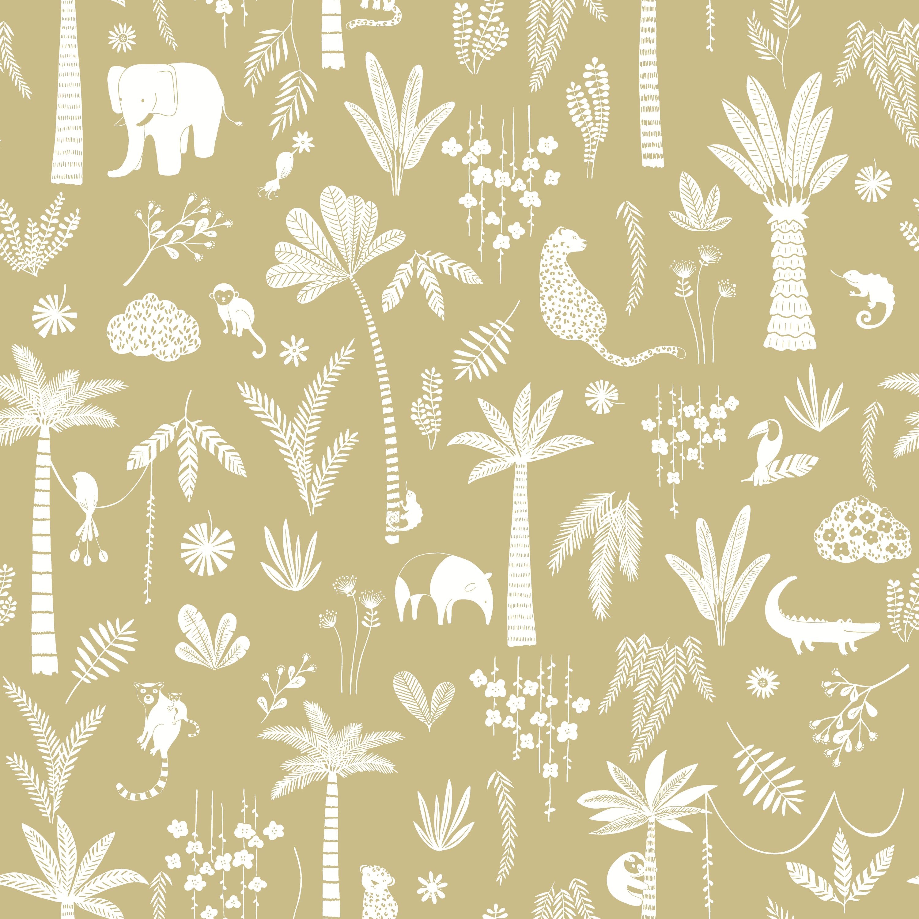 Papel pintado infantil - POETIC JUNGLE