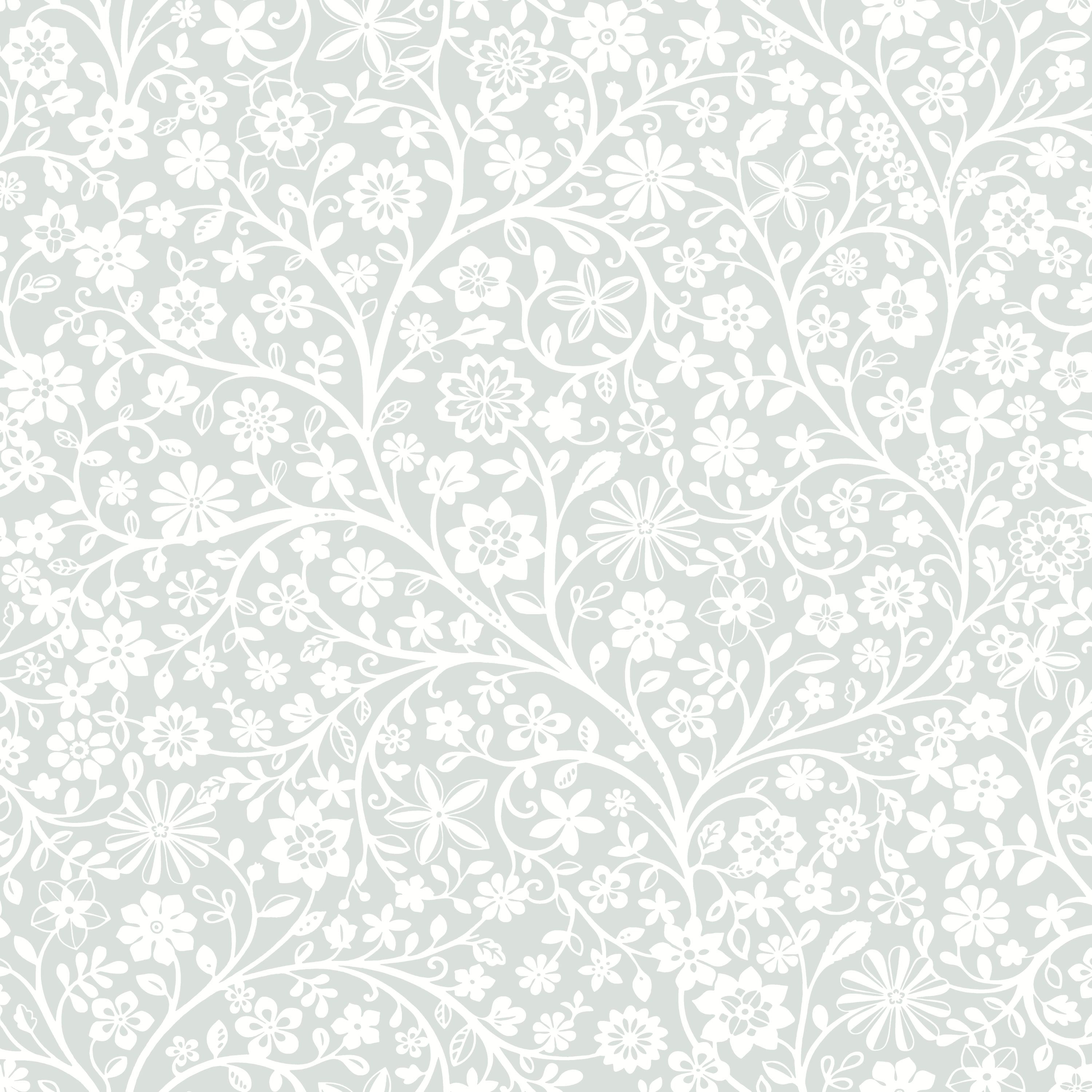 Papel pintado infantil - POETIC FLOWERS