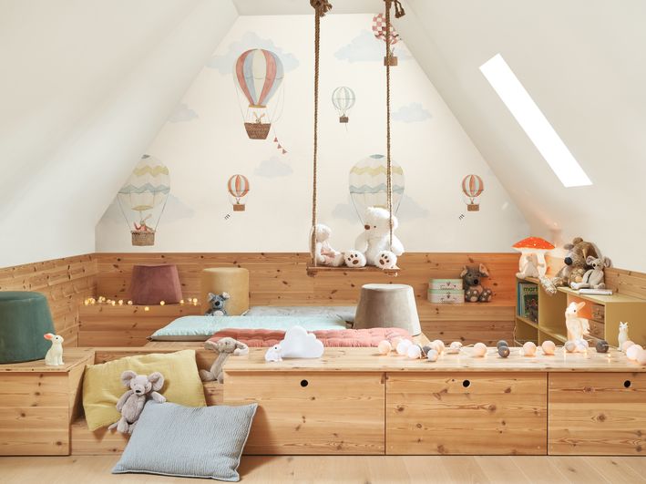 Mural infantil Panorámico - TRAVEL AROUND THE WORLD