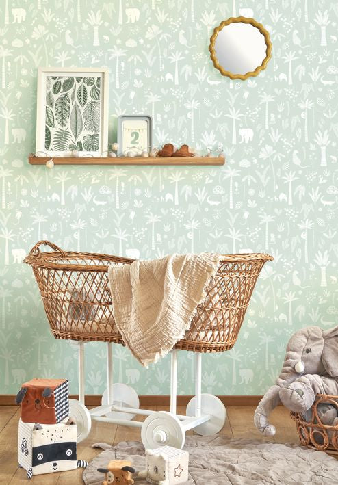 Papel pintado infantil - POETIC JUNGLE