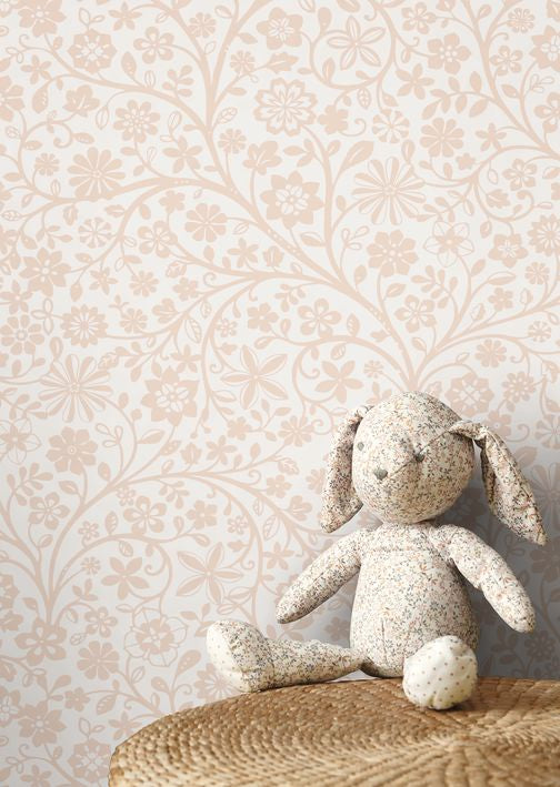Papel pintado infantil - POETIC FLOWERS