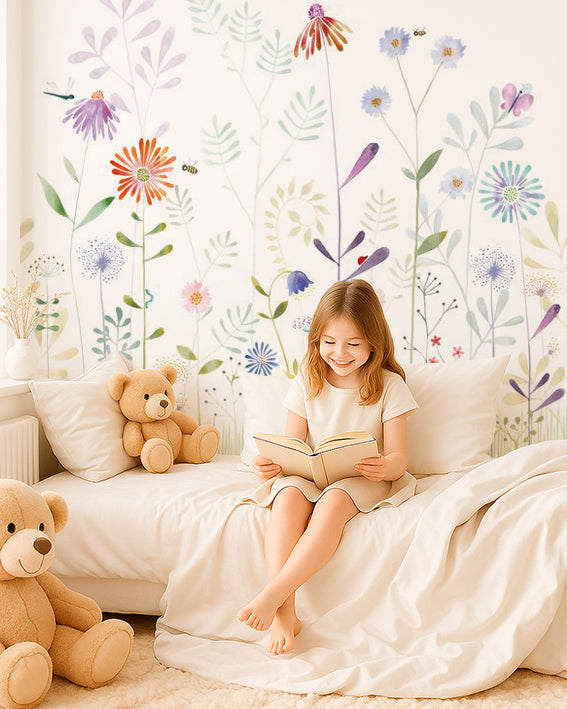 Mural infantil Panorámico -  EL PEQUEÑO JARDÍN I
