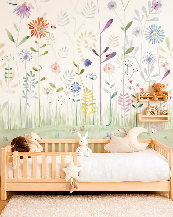 Mural infantil Panorámico -  EL PEQUEÑO JARDÍN I