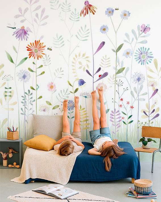 Mural infantil Panorámico -  EL PEQUEÑO JARDÍN I