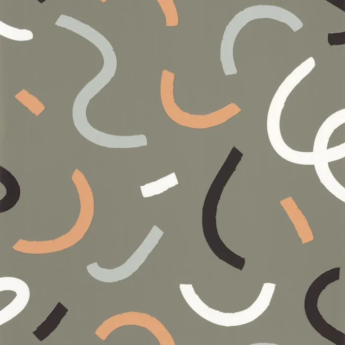 Papel pintado infantil - GOOD VIBES ONLY NOIR | Perfecta para la habitación de tus hijos | Il Mondo di Alex