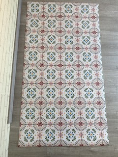 STK Floral III  Alfombra vinílica 96x181 cm | [variant_title] | Perfecta para la habitación de tus hijos | Il Mondo di Alex