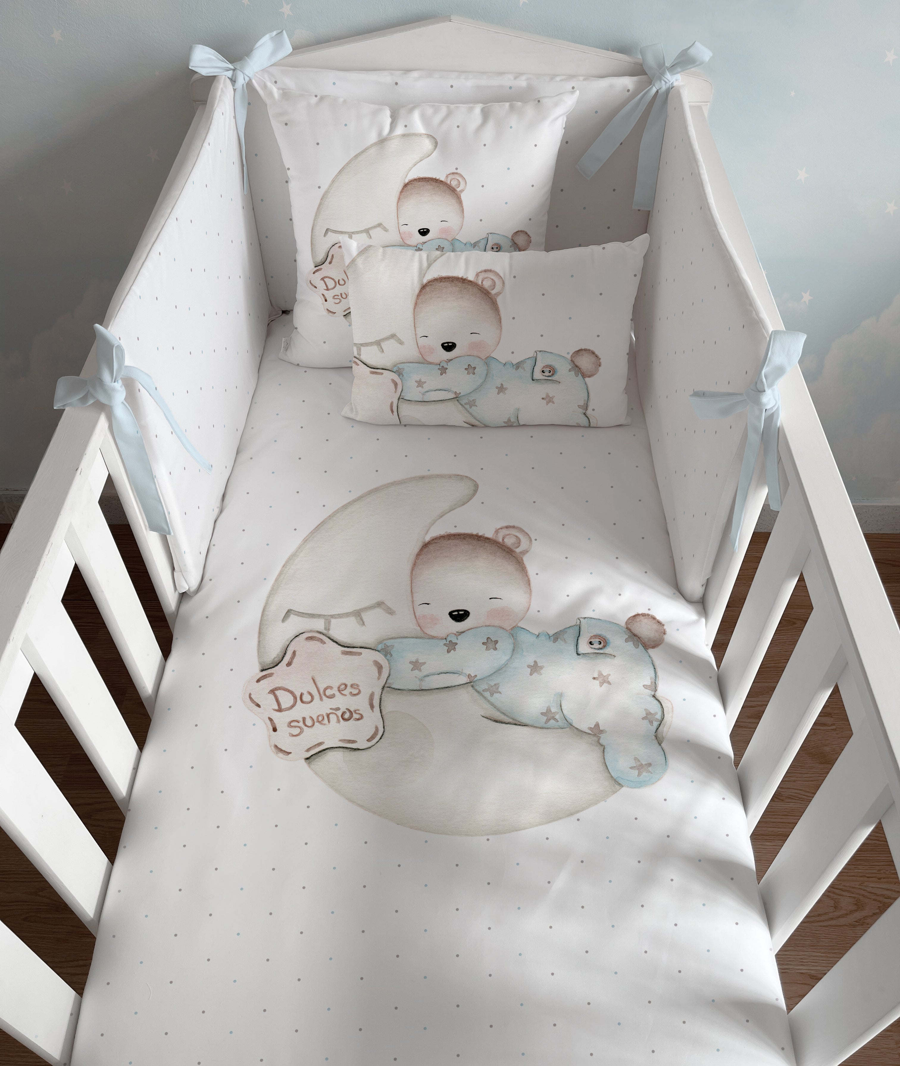 Petit Praia Funda Nordica 120 OURS DOUX RÊVES Housse De