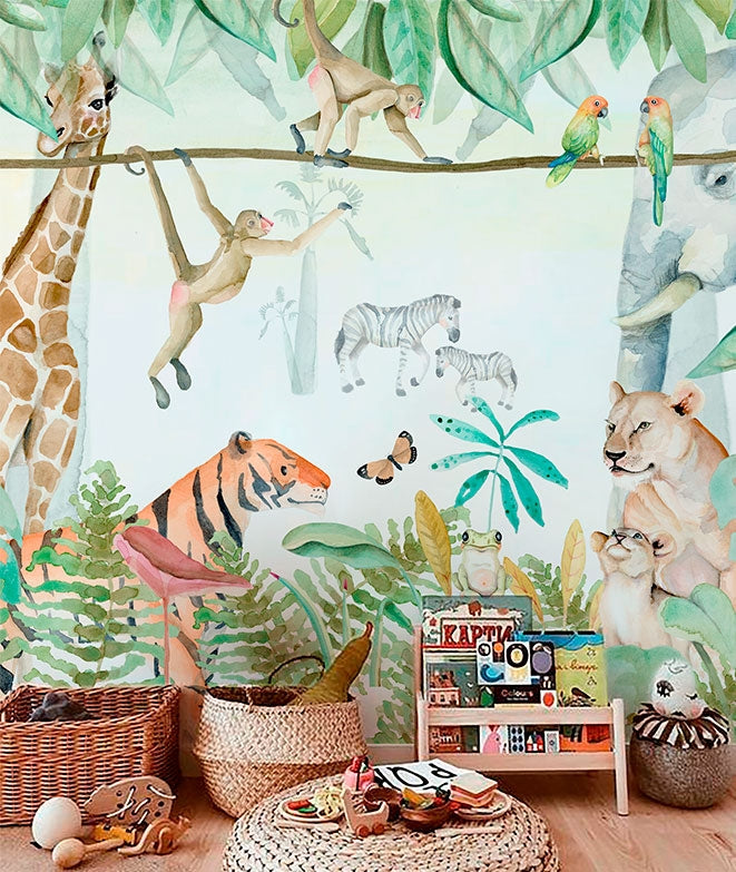 JUNGLA Mural de papel pintado 364cmx260cm