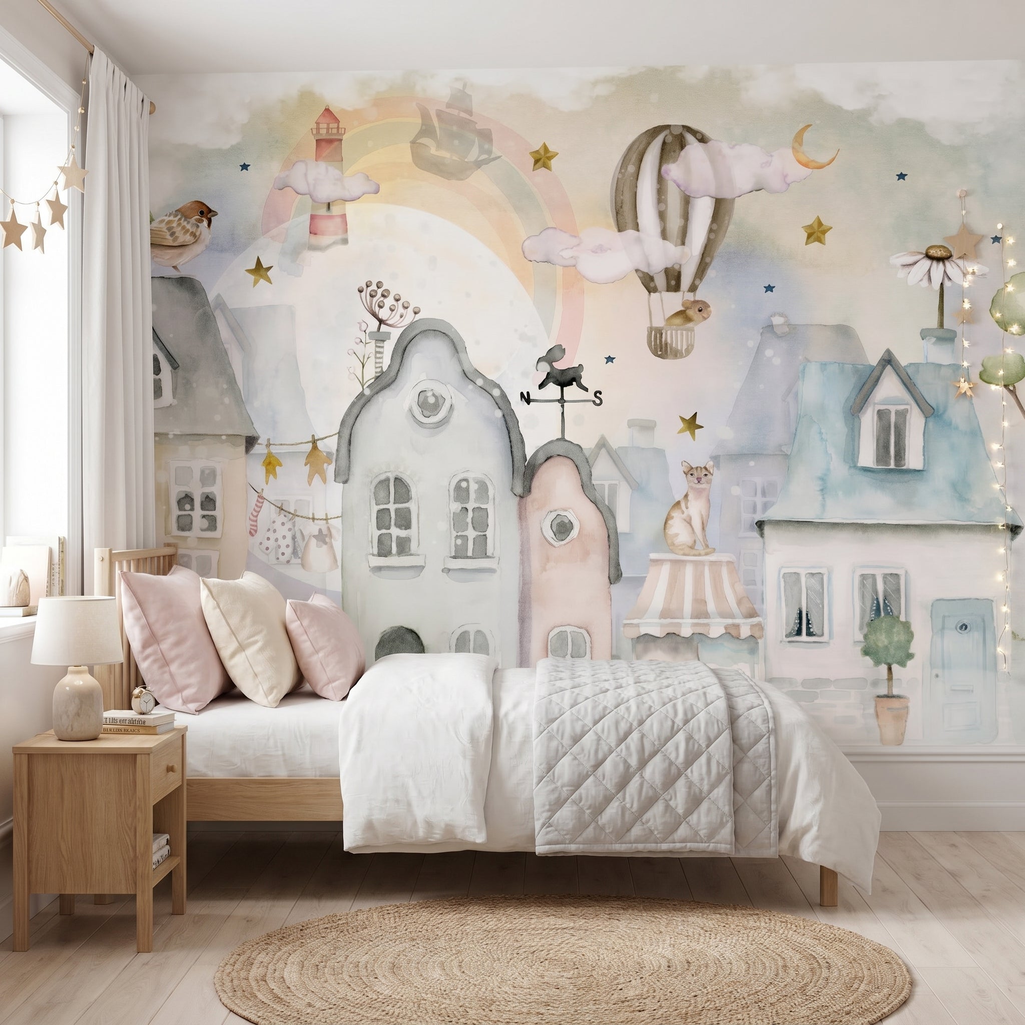 FANTASY STREET Mural de papel pintado