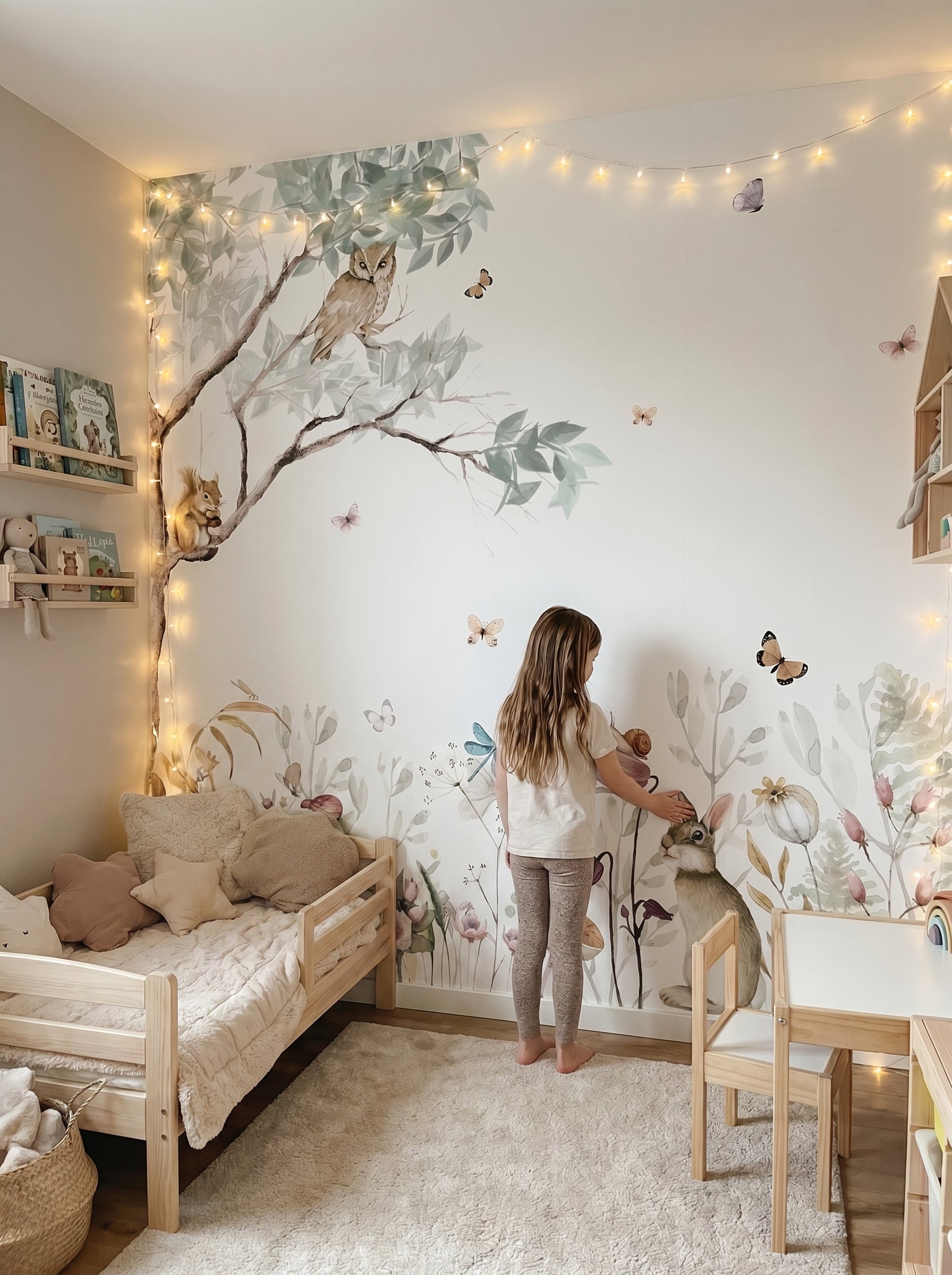WILDFLOWERS III Wallpaper mural