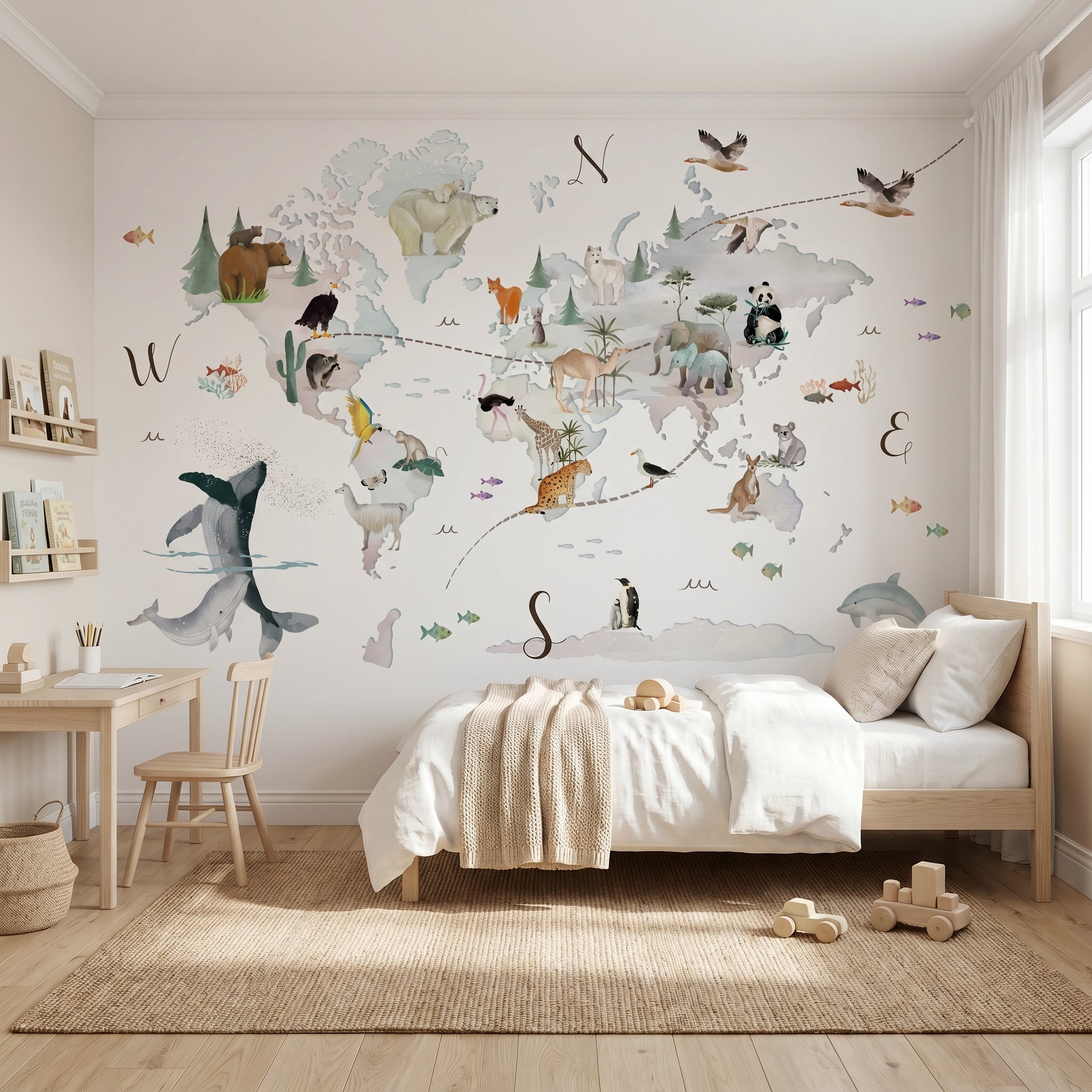 MAPA MUNDI I Mural de papel pintado