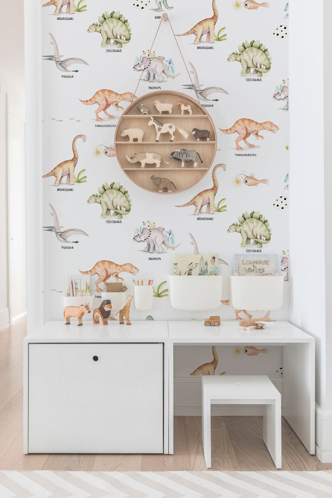 DINOS Papel pintado infantil