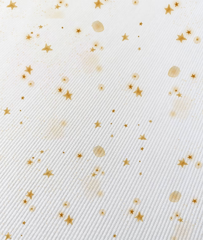 Tela Estrellas amarillas fabricantes de sueños