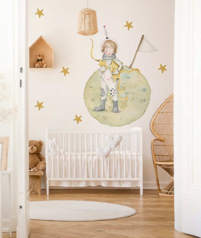 ASTRONAUTA I Vinilo infantil personalizable