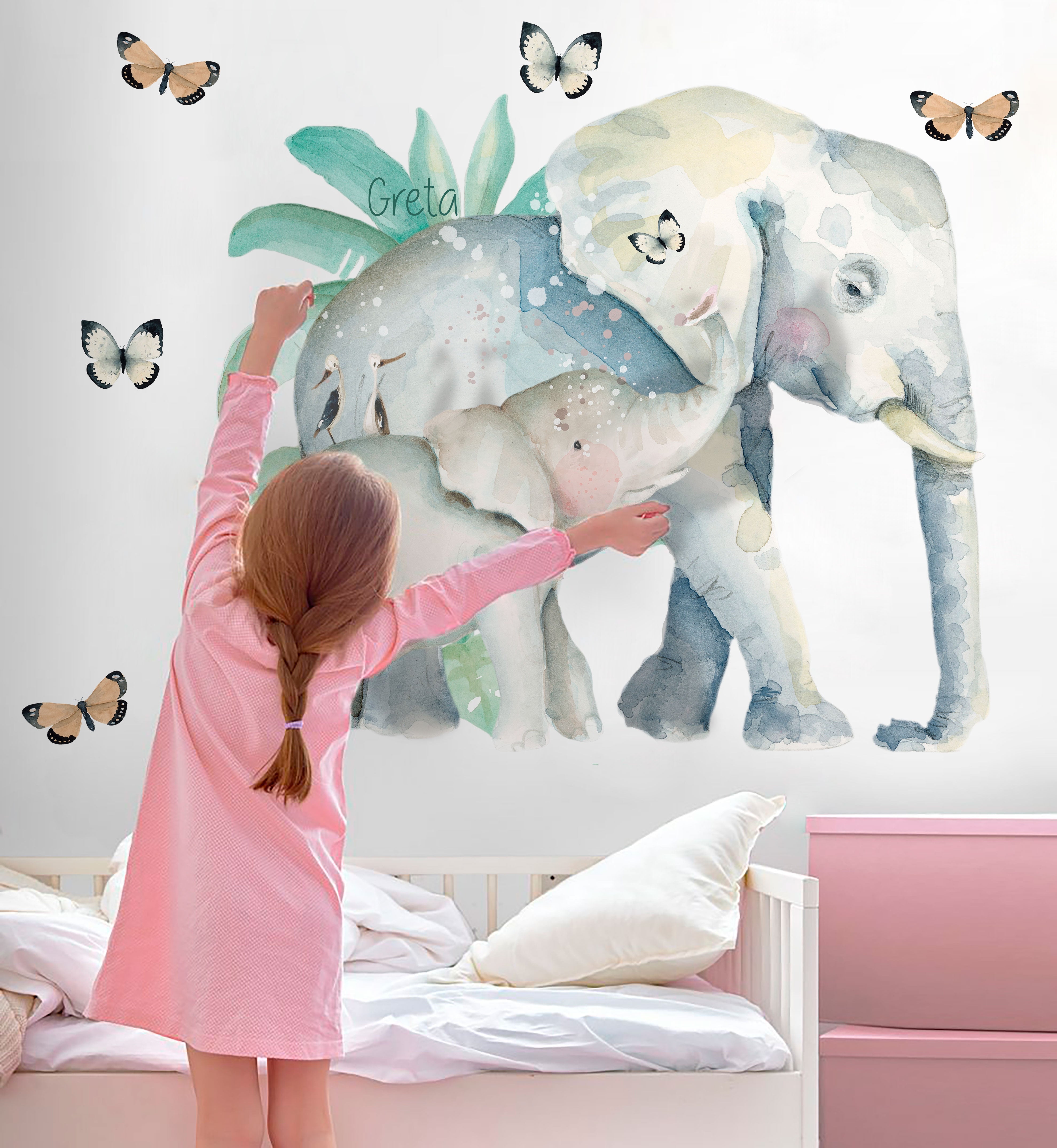 Autocollant Mural Personnalisé Style Graffiti - Prénom Enfant - Déco Chambre - Neuf